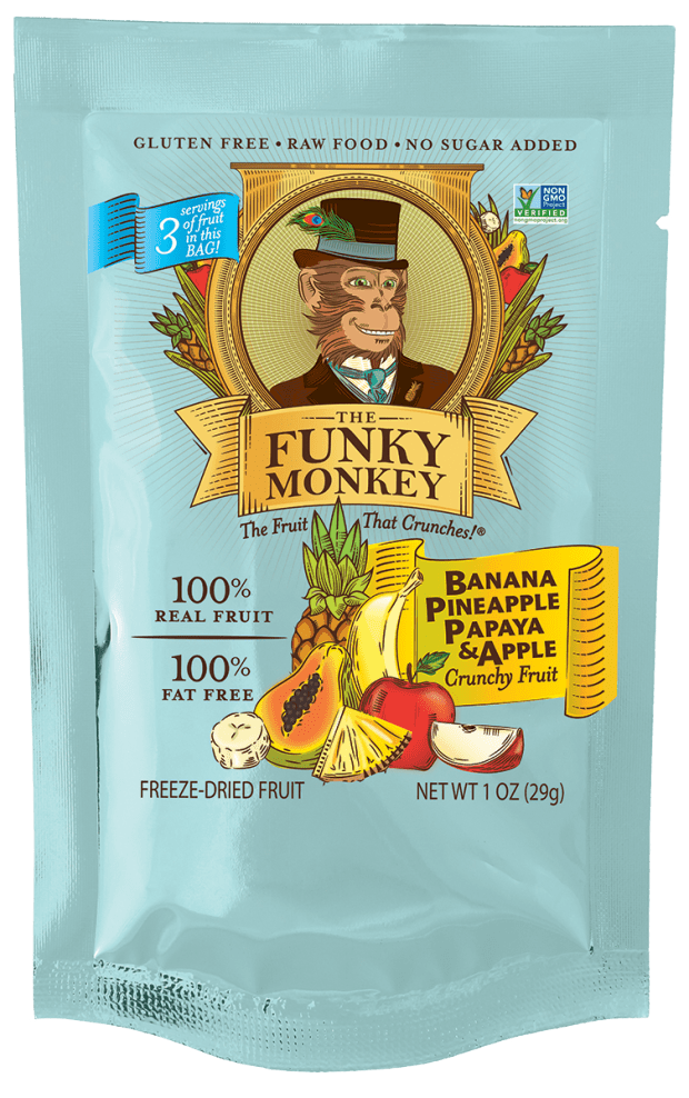 Review - The Funky Monkey Freeze-Dried Fruit - Lazy Girl Vegan