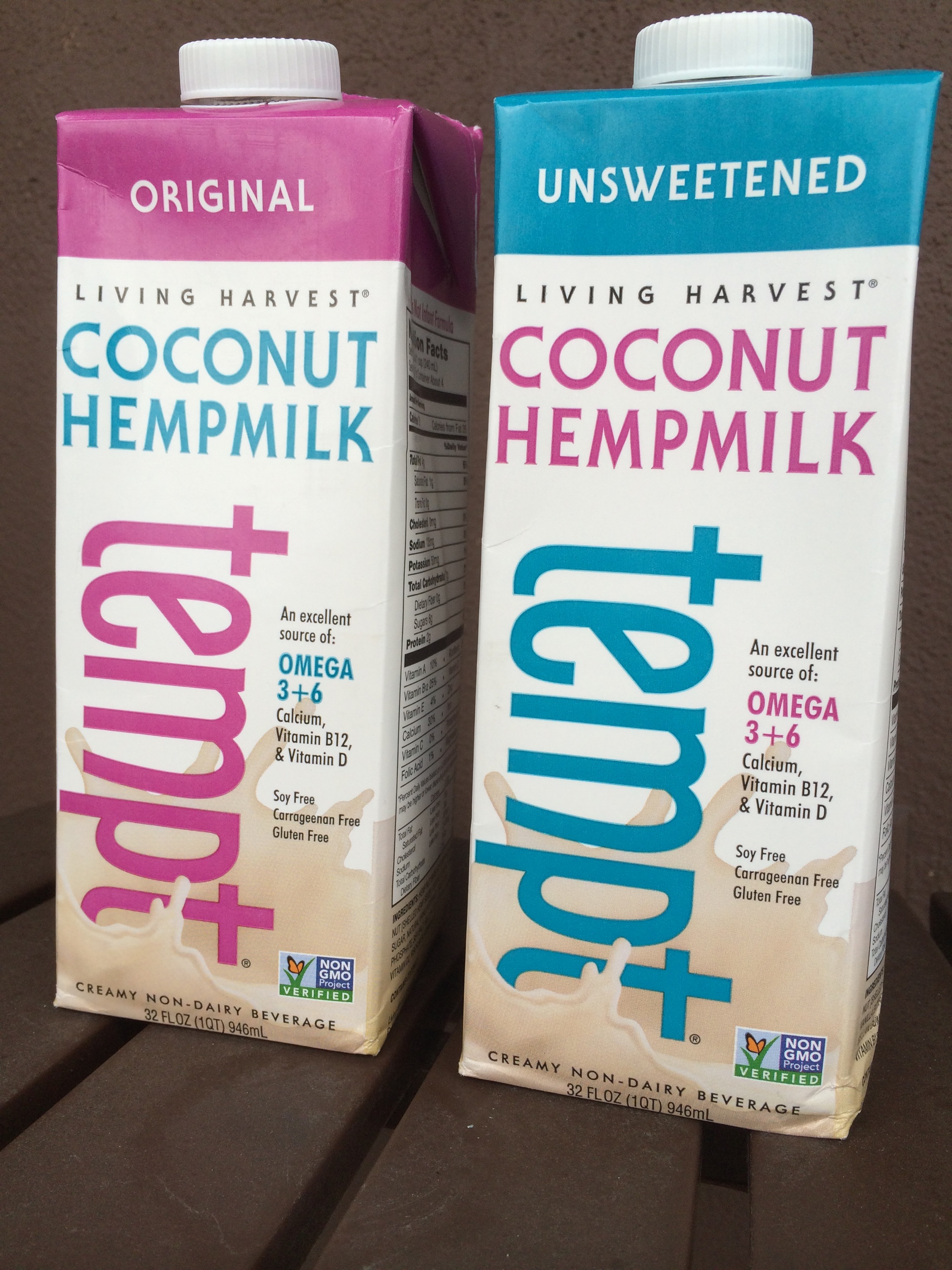 Food Review – Living Harvest Tempt Coconut Hemp Milk (Original &amp; Unsweetened) – Lazy Girl Vegan 