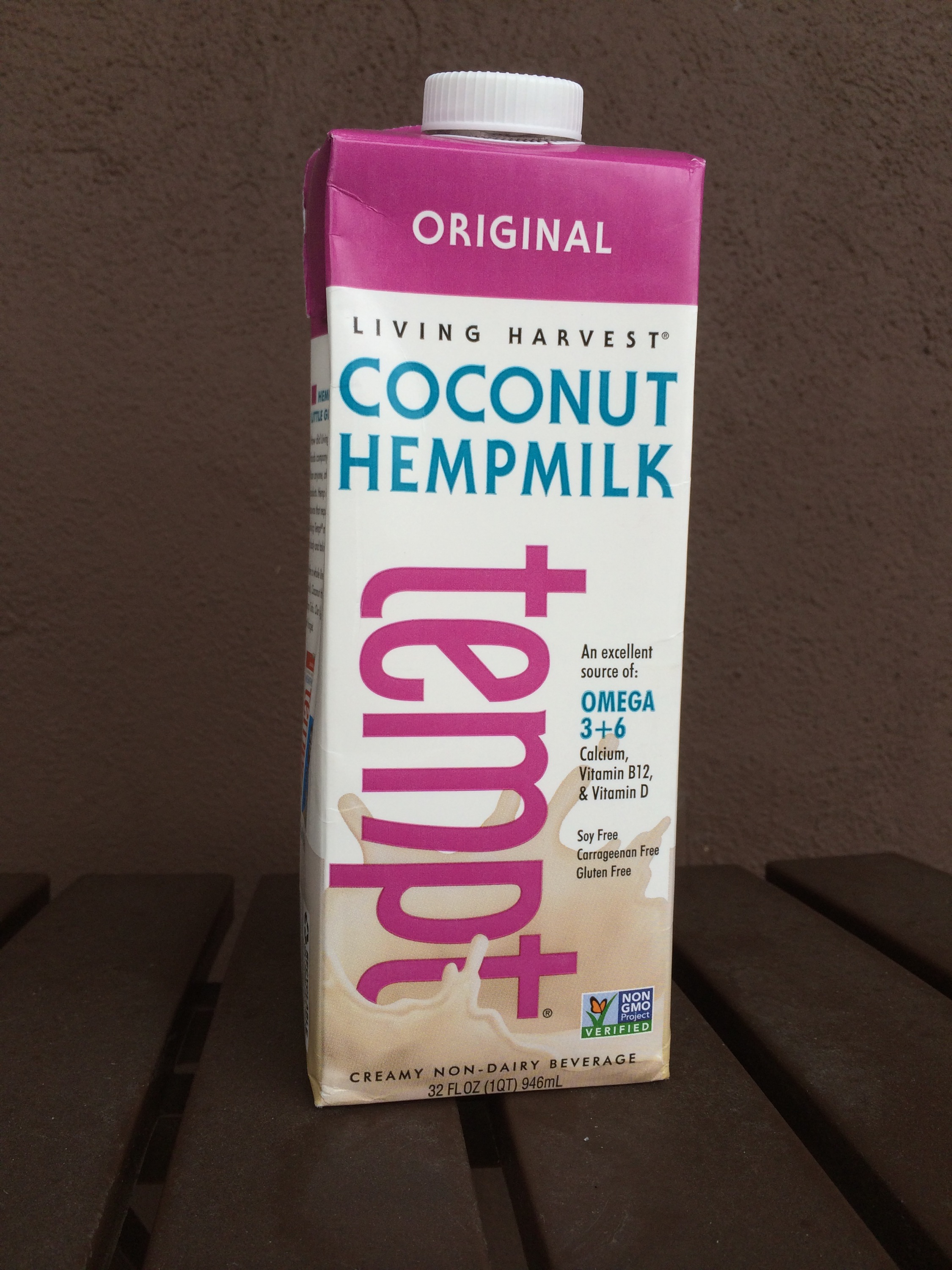 Food Review – Living Harvest Tempt Coconut Hemp Milk (Original &amp; Unsweetened) – Lazy Girl Vegan 