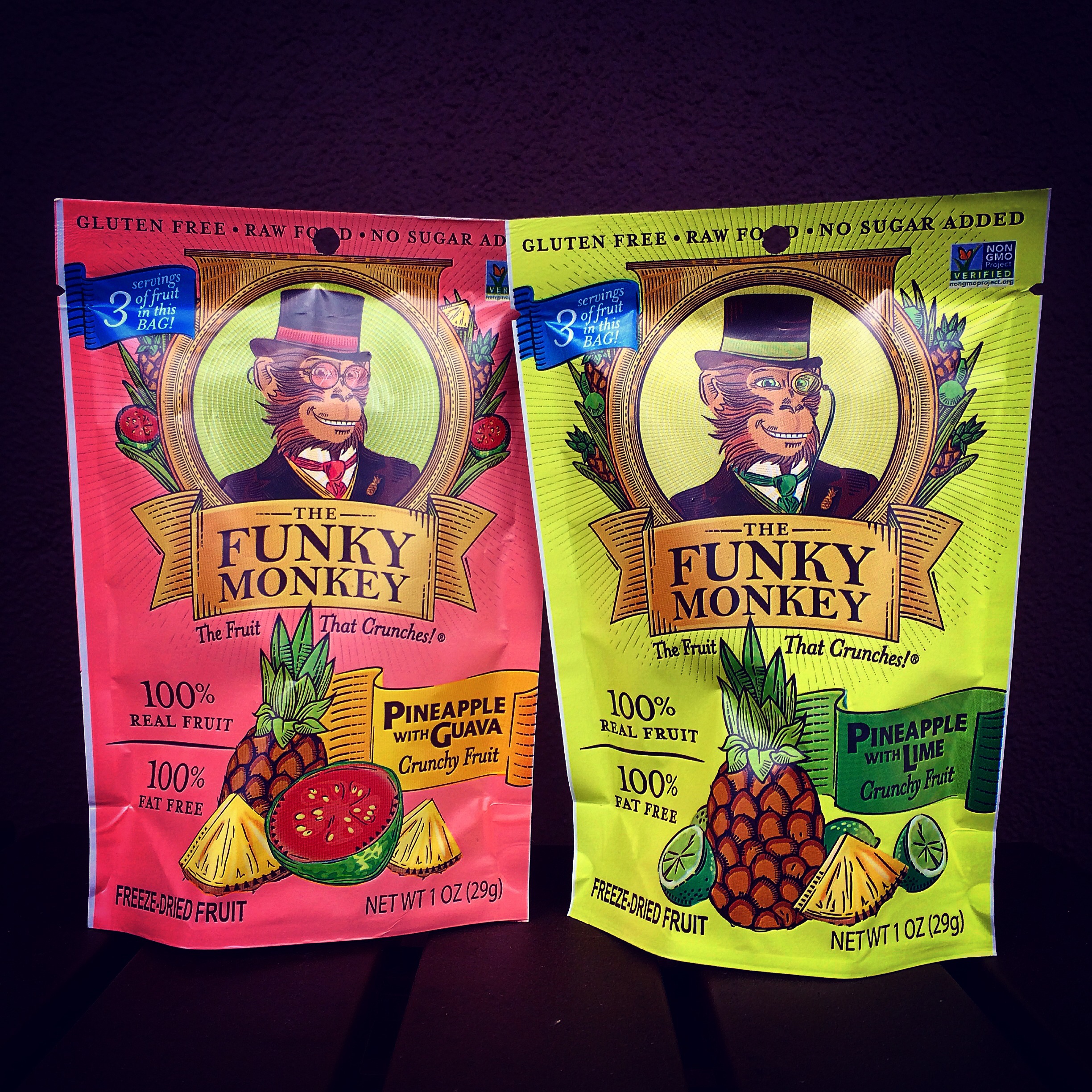Review - The Funky Monkey Freeze-Dried Fruit - Lazy Girl Vegan