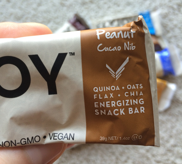 Food Review – FLYJOY Quinoa Bars – Vegan, Non-GMO, Gluten-Free Superfood Snack Bars