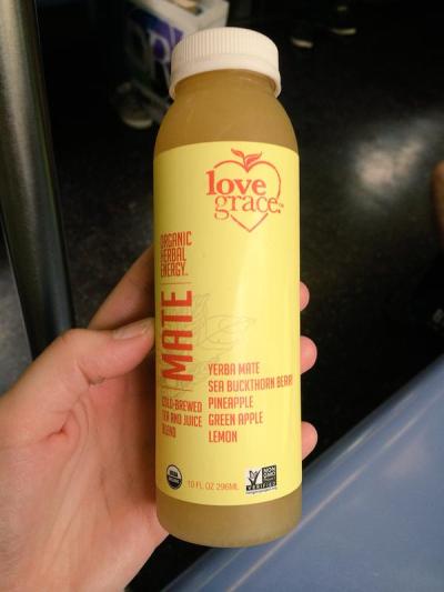 Review — Love Grace Organic Herbal Energy — Non-GMO Drinks in Matcha, Mocha and Mate Flavors