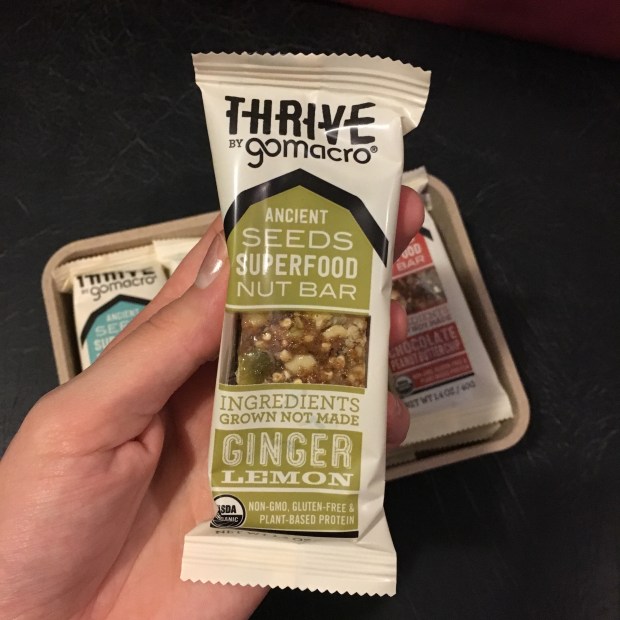 Review – GoMacro Thrive Bars – Made With Superfood Nuts & Seeds (Enter to WIN a Free Box!)