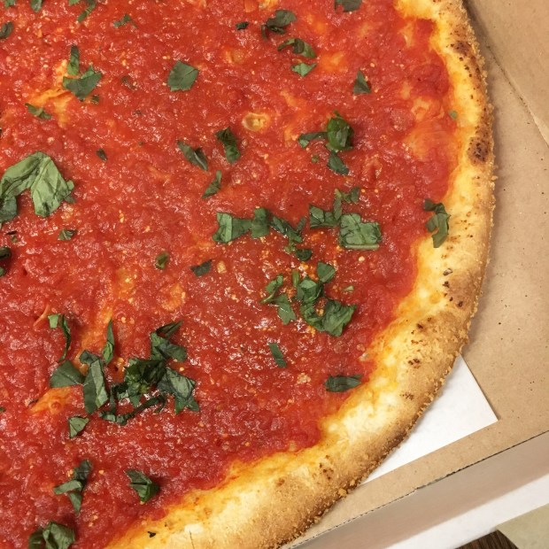 Vegan NYC – Custom Order a Marinara Pizza with Fresh Basil at Almost Any New York Pizzeria