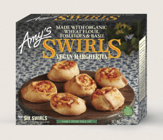 Snag This Rare Amy's Kitchen Coupon for Buy One Get One Free Vegetarian Snacks, Swirls and Handhelds